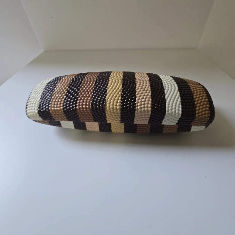AX Armani Exchange Glasses/and Striped Generic Brand‎ Glasses Case